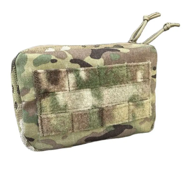 Chaleco táctico de sastre para deportes al aire libre, bolsa miscelánea para el pecho, mapa MOLLE, accesorios de cinturón con tira de odio, MC All - imagen 3