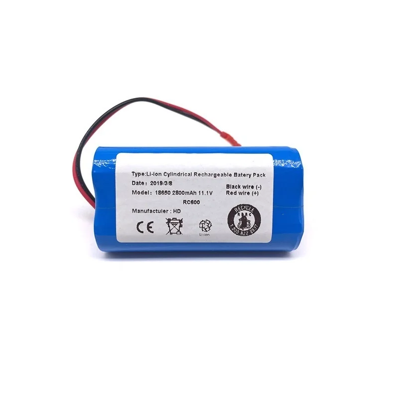 Batería de 11,1 v, 2200/2600mAh/3000mAh/3500mAh para ecovacs ilife V1, V3, X3, V3, V5, X5, V5S, CW310, CEN250, Robot aspirador - imagen 3