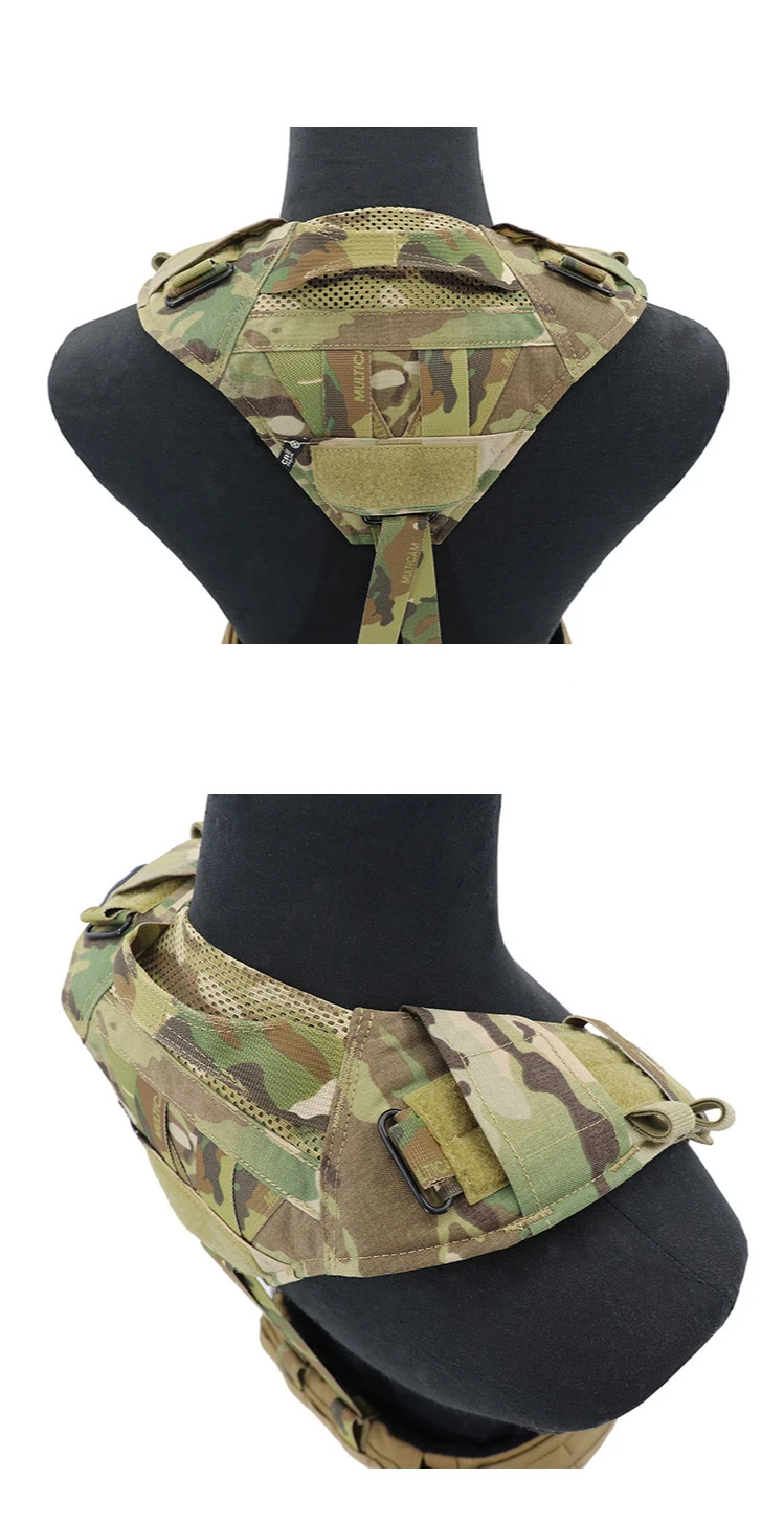 Tactics Avs-Canesú acolchado Cp, Correa táctica, Correa Triangular con múltiples sellos de cintura - imagen 5