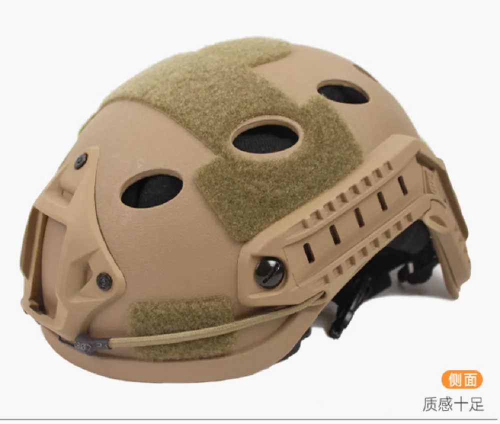 Casco táctico rápido ligero y transpirable para fanáticos del ejército de niños y jóvenes CS Eat Chicken Field Combat - imagen 4