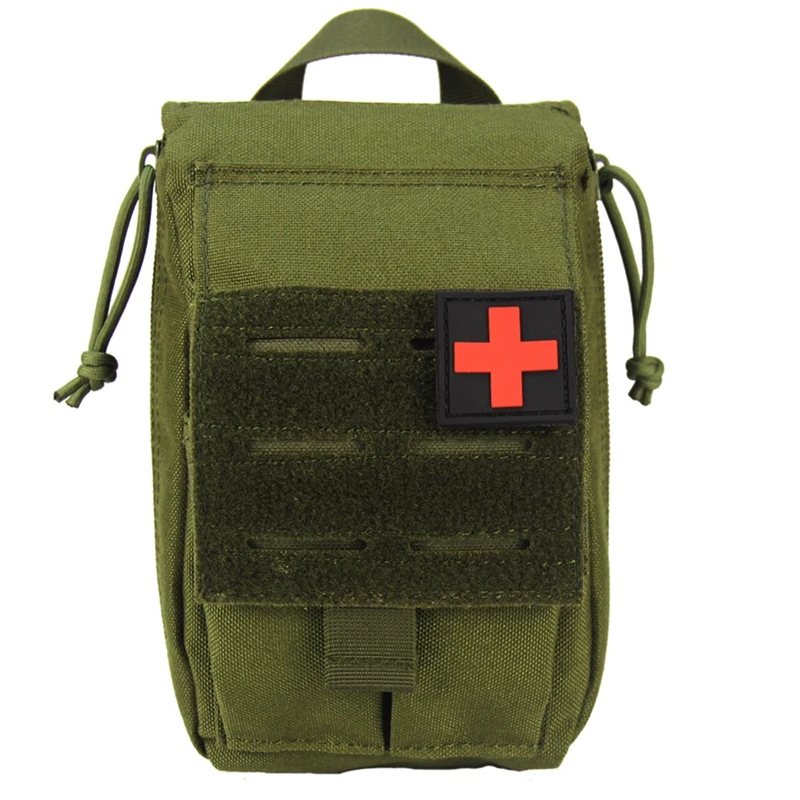 Bolsa médica Molle táctica de nailon, bolsa militar de primeros auxilios, EMT, utilidad, Rip-Away Ifak para el hogar y actividades al aire libre - imagen 5