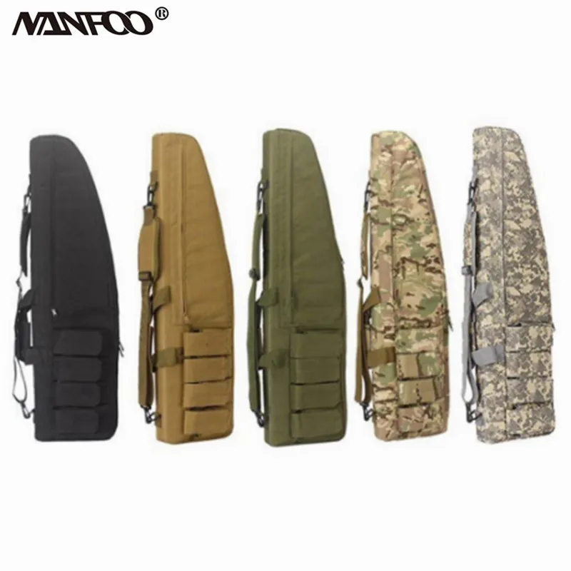 Bolsa larga impermeable para pistola, estuche duradero para pistola, bolsa de transporte bisel CS de combate, bolso de hombro para Rifle, soporte de almacenamiento para pistola de tiro de entrenamiento - imagen 2