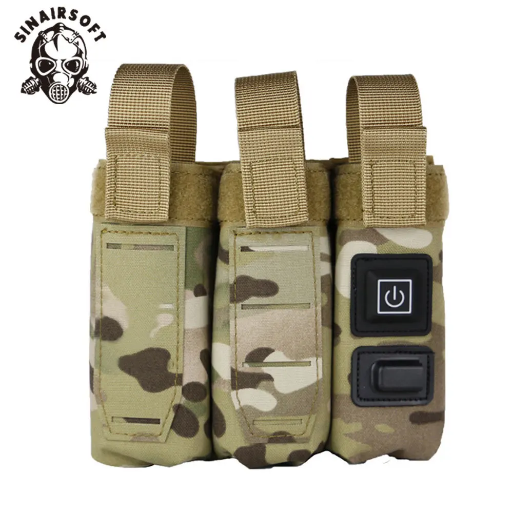 SINAIRSOFT-funda con función de calentador para revistas, accesorios de caza, pistola, potencia USB, temperatura ajustable, 9mm - imagen 3