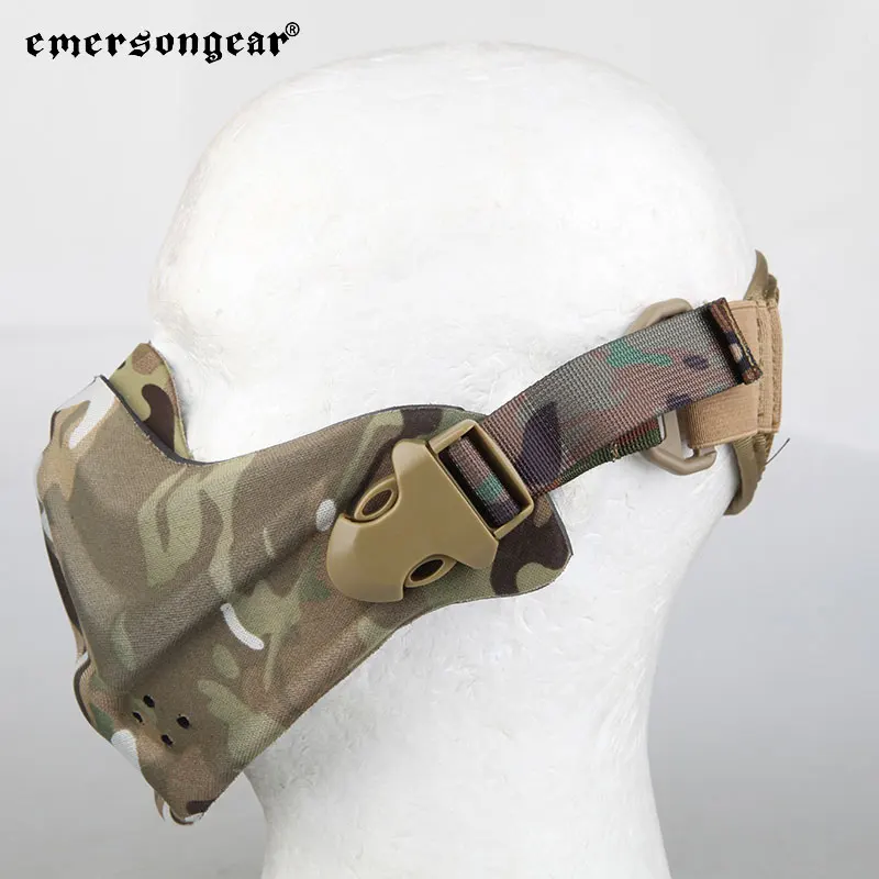 Emersongear-mascarilla táctica de espuma dura de neopreno, protección facial ligera, casco Airsoft, deportes, senderismo, ciclismo EM6629 - imagen 5