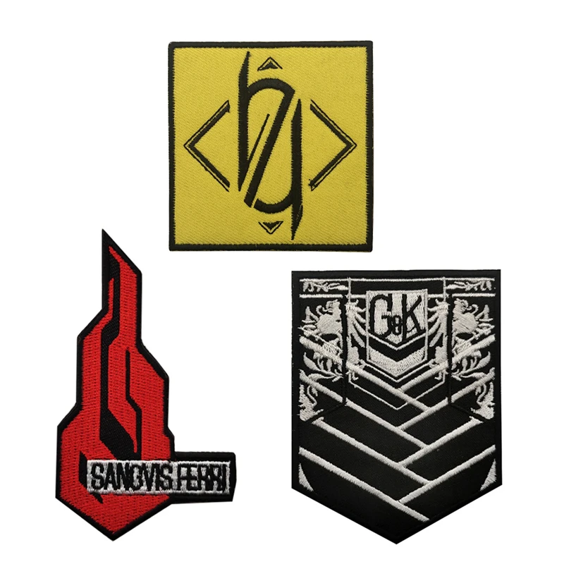 404 Squad Girls' Frontline bordado parche insignias tácticas para ropa chaleco bolsa decoración - imagen 5