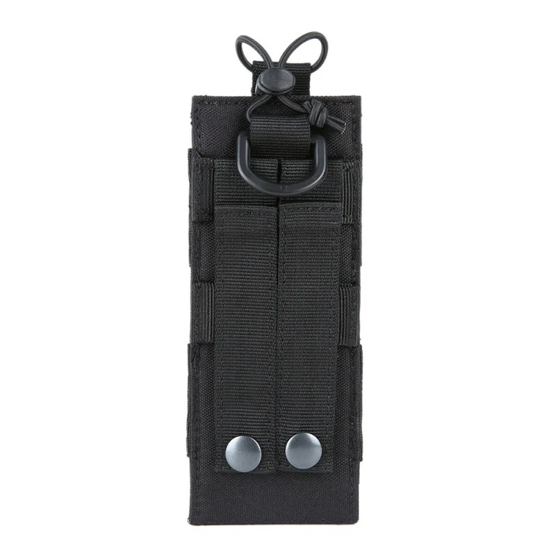 Bolsa táctica Molle para walkie-talkie, soporte para placa, accesorio para chaleco de policía Molle, cinturón de cintura, accesorio de caza - imagen 4