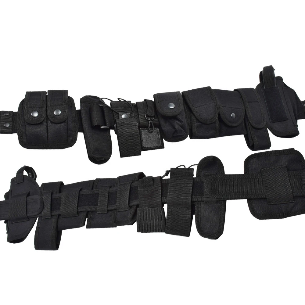 SINAIRSOFT-cinturón táctico multifunción para hombre, accesorio de seguridad, protector de policía, Kit de utilidad, funda de nailon Glock, Ipsc - imagen 5