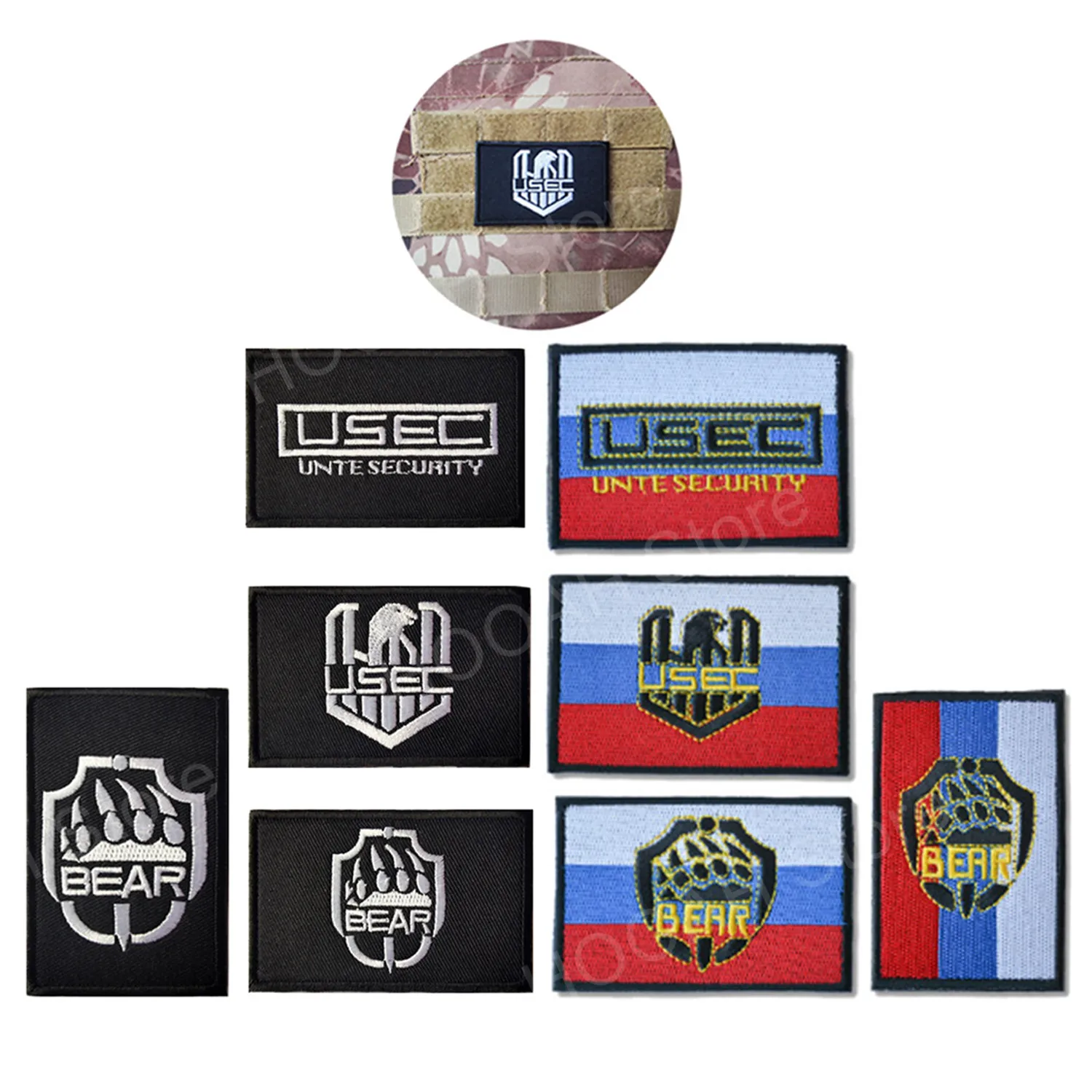 Parche de reconocimiento táctico militar ruso Spetsnaz GRU FSB Rostov Milsim West insignias parches - imagen 2