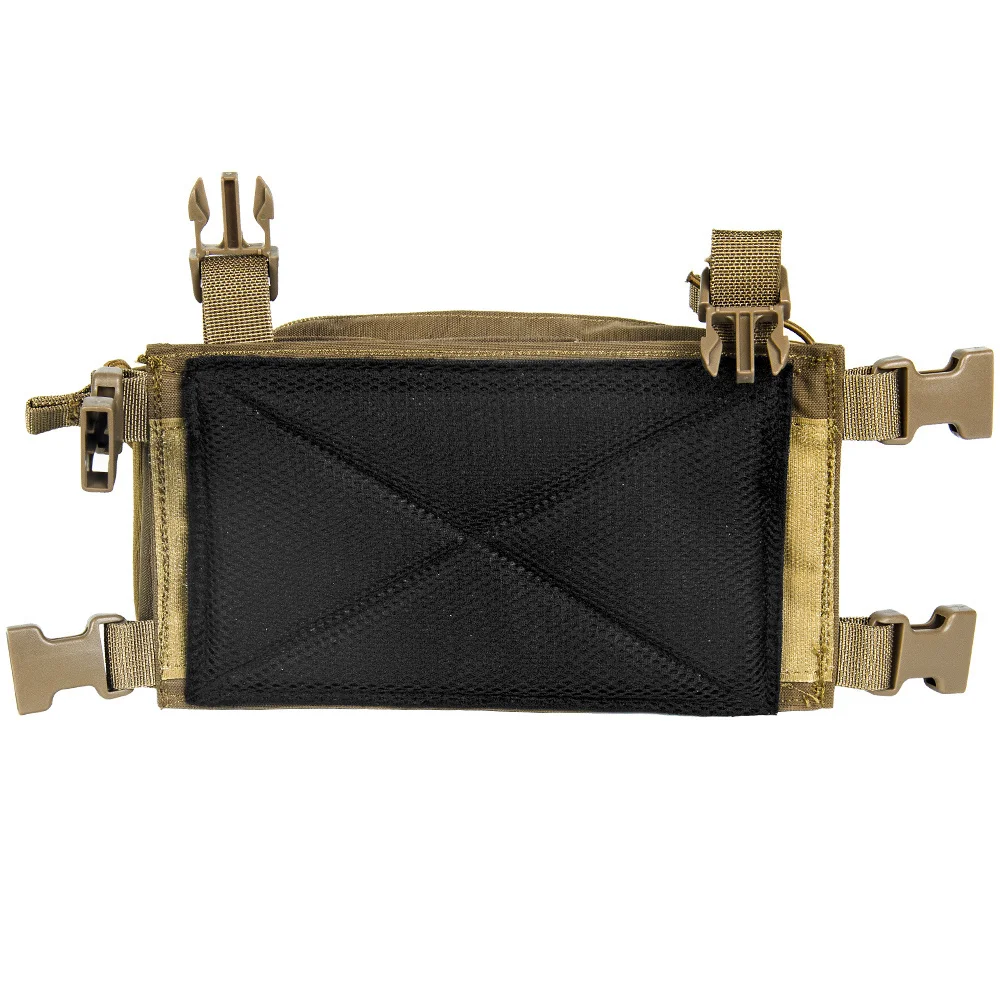 Tacitcal-cojín de malla transpirable, parche de bucle colgante D3CRM MK3 MK4, aparejo táctico para el pecho, chaleco de caza, accesorios de placa portadora - imagen 5