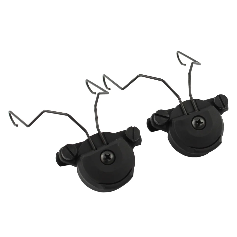 Adaptador de auriculares táctico Airsoft Wendy EXFIL, soporte de suspensión para riel de casco con rotación de 360 - imagen 4