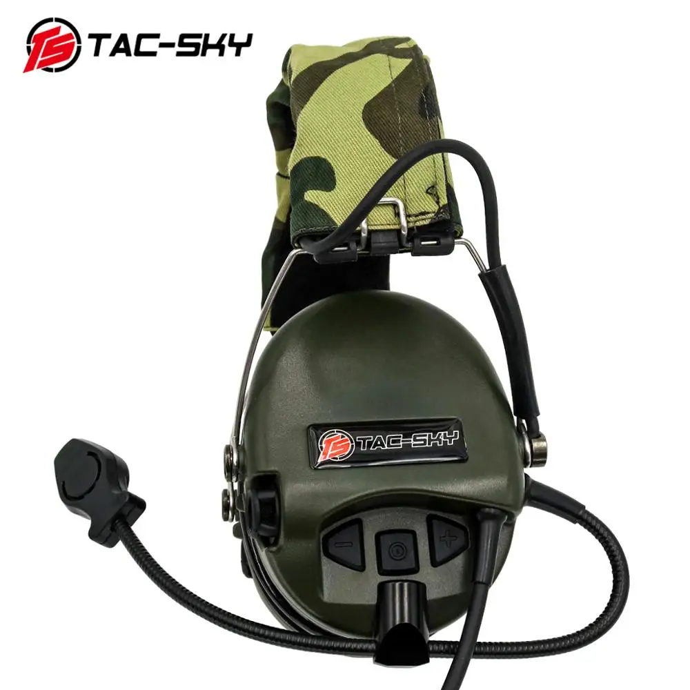 TAC-SKY de Tiro Táctico, SORDIN, reducción de ruido, captación, deportes de caza, orejeras protectoras, auriculares tácticos - imagen 3