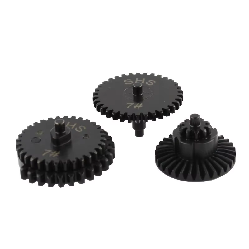 Juego de engranajes dedicado de corte de acero VULPO M14 para actualización de caja de cambios Airsoft Ver.7 - imagen 3