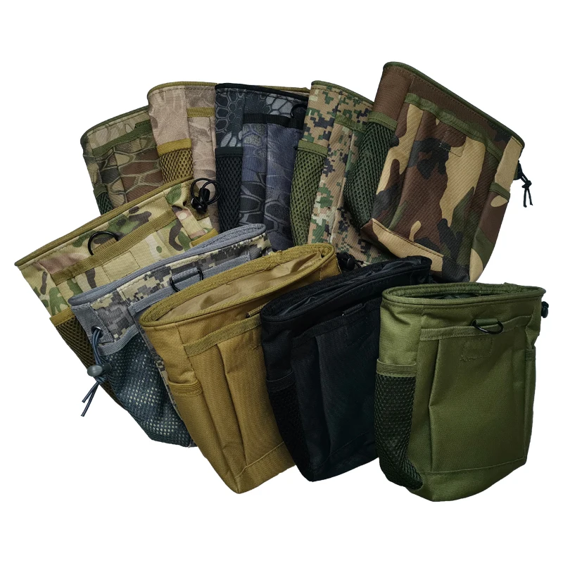 Bolsa para herramientas de bolsillo para revista táctica Molle, bolsa para Rifle de caza, bolsa para recarga de munición, bolsa para cartuchos de pistola, accesorios para pistola - imagen 4