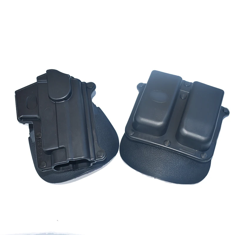 Funda de paleta de polímero para SG-21 táctico, accesorio para mano derecha, para Sig/Sauer 220, 226, 228, 245, 225, con doble cargador, 6909 - imagen 2