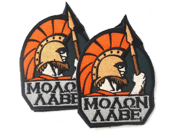 Espada cruzada de espartano, parche SWAT, motorista, Sparta griega, fútbol táctico del ejército - imagen 3