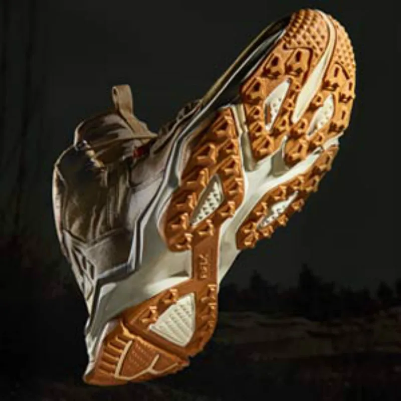 RAX, zapatos de senderismo antideslizantes con amortiguación ligera para hombre, zapatos de escalada, Trekking, montañismo, zapatos multiterrianes para exteriores - imagen 5