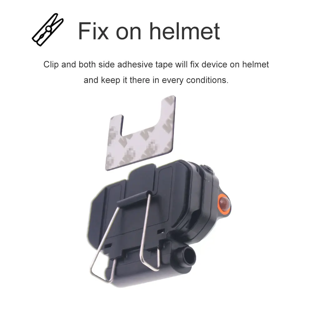 Walkie Talkie manos libres BT PTT casco auriculares inalámbricos para locomotora de motocicleta - imagen 3