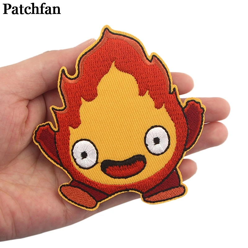 Parches de dibujos animados para planchar, accesorios de retazos bordados, insignias personalizadas, venta al por mayor, A2276 - imagen 4