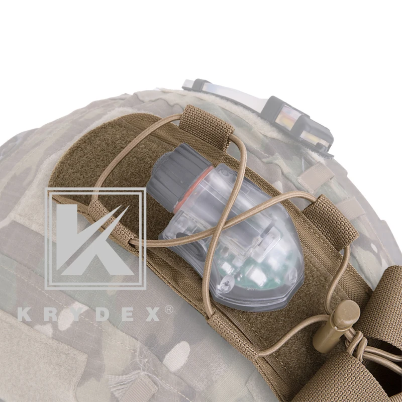 KRYDEX-Paquete de batería de contrapeso táctico MK2, caja de batería de GPNVG-18 para casco de combate, accesorio, sistema de retención de almacenamiento - imagen 5