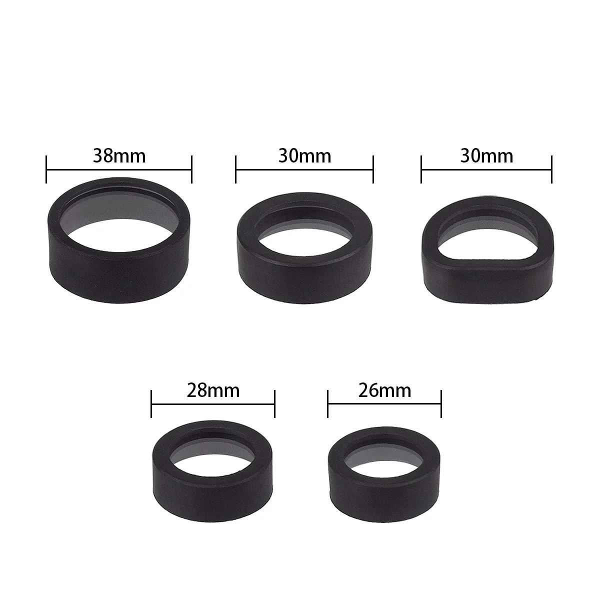 Armas de caza tácticas, luz LED, linterna AD, protector de lente personalizado, Protector de vista de punto rojo para T01 Surefire M300 M600 X300 X300V - imagen 3