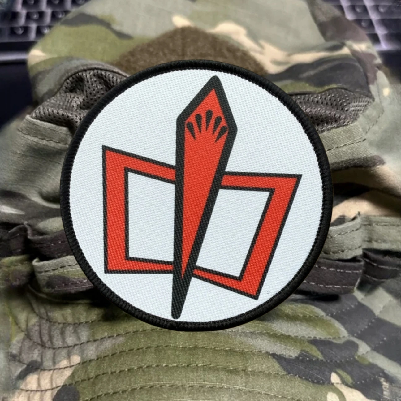 Parche "el héroe más grande", insignia de moral táctica, pegatina de mochila personalizada del ejército militar, parches de gancho y bucle impresos para ropa - imagen 2