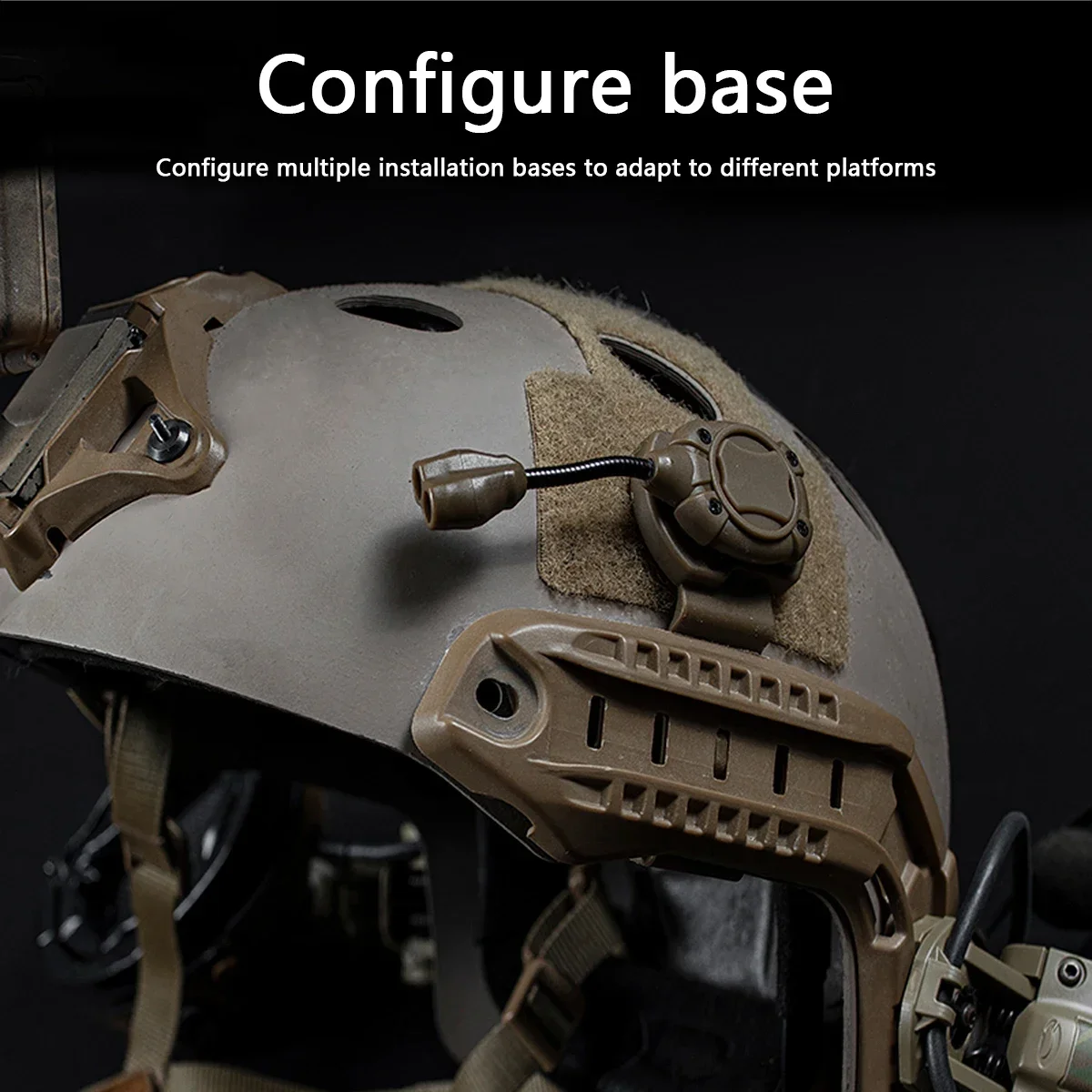 Tactical MPLS Helmet Light MPLS3 Charge MPLS 4 Mode Green Red IR LED Lamp Energy Saving Hunting Airsoft FAST Helmet Flashlight - imagen 5