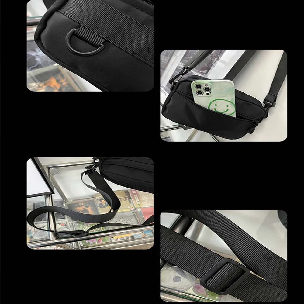 Bolso cruzado informal y de moda para hombre, bolso cruzado pequeño para hombre y mujer, bolso de mensajero - imagen 4