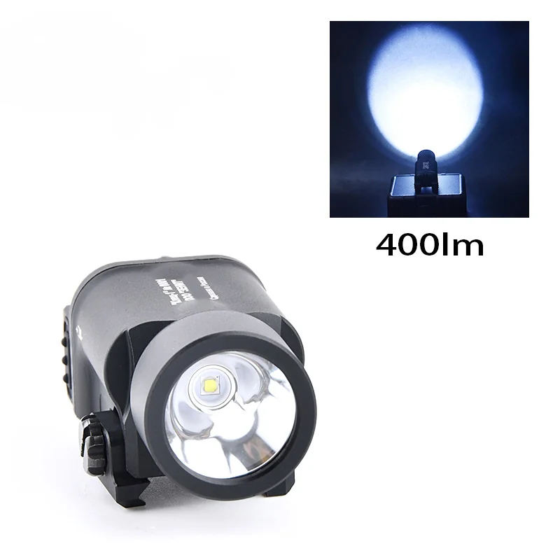 Airsoft Zenitco KLESCH-1 1S GEN.2.0 linterna táctica de Metal LED para Rifle de caza, luz de exploración de 20mm para riel Picatinny - imagen 4