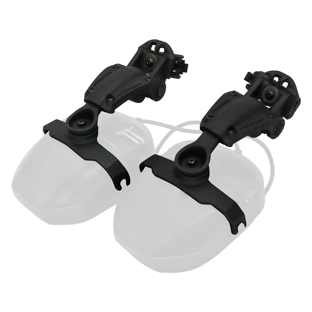 Soporte de auriculares táctico, adaptador de riel de arco para Walkerrazor, orejeras electrónicas delgadas, protección auditiva, auriculares de caza y tiro
