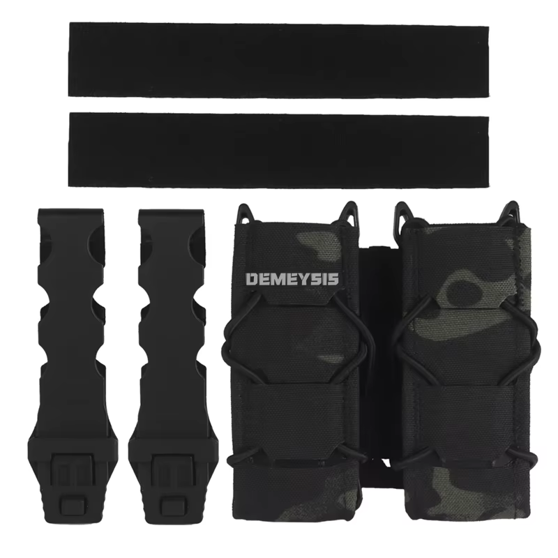 Portacargadores Táctico Doble Molle 9mm