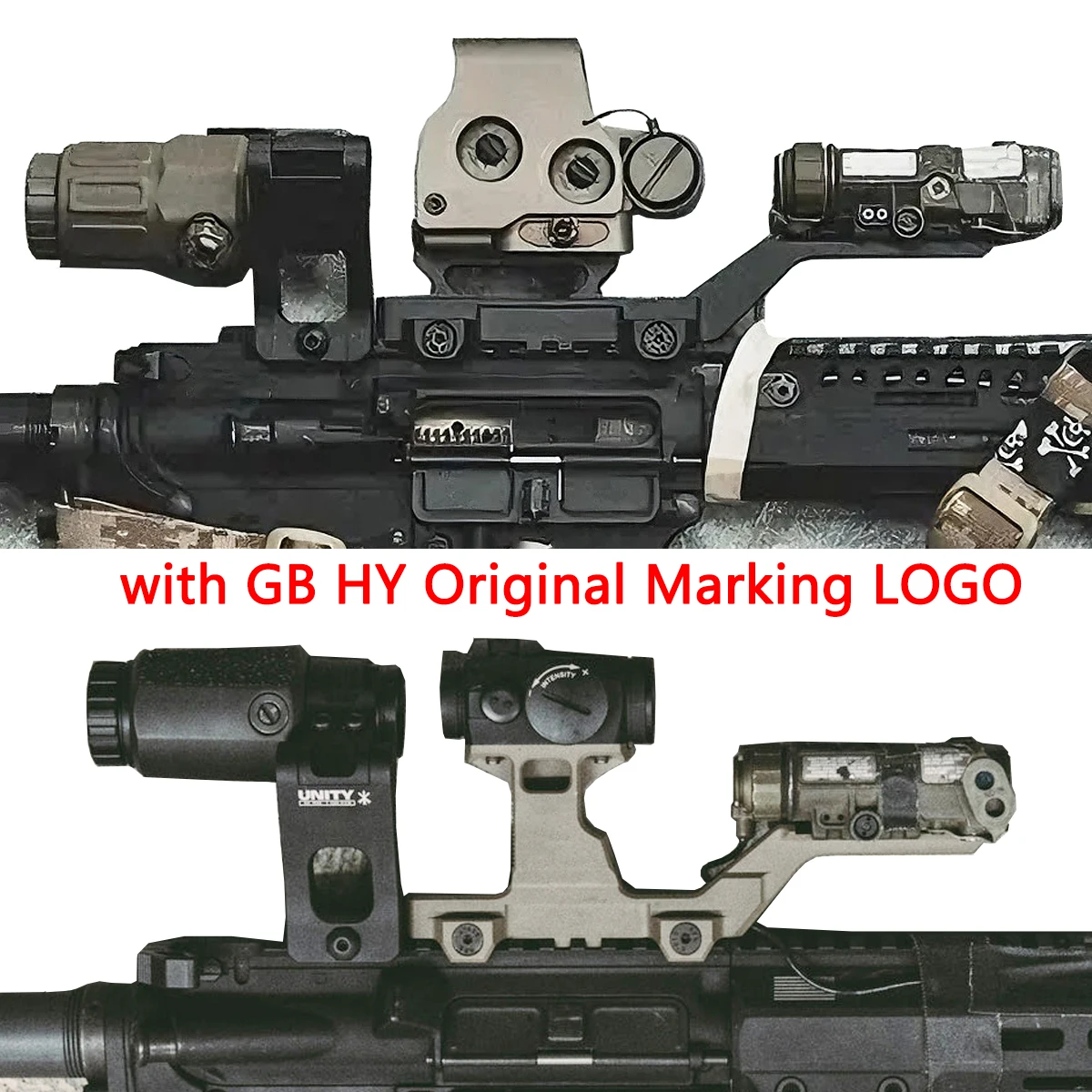 2,26 "/2,91" GB HY T01 T02 montaje HRF SKIFF soporte elevador láser unidad rápida Ftc soporte elevador óptico RDS G43 G33 lupa 551 558 Base