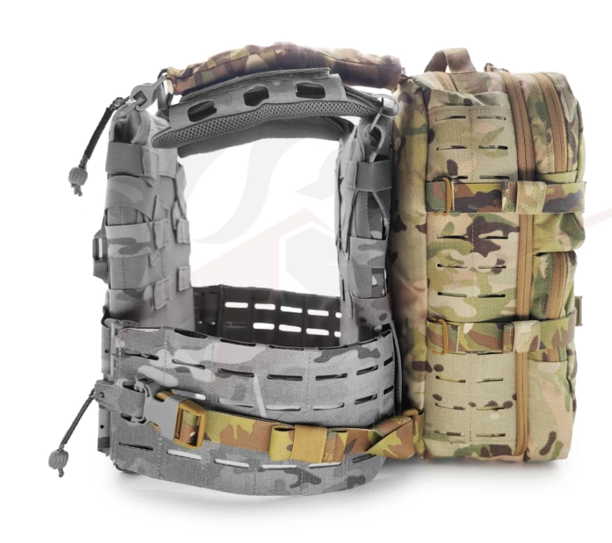 Mochila táctica, mochila Modular multifuncional, compatible con chaleco Arc V2