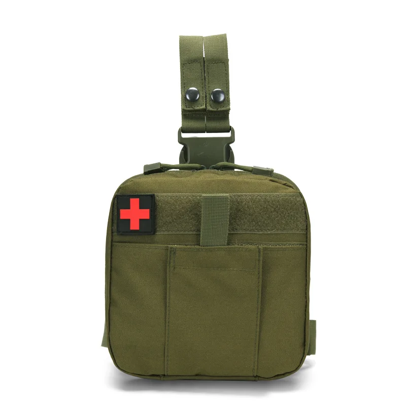 Bolsa para pierna caída, Kit médico, botiquín de primeros auxilios, paquete de muslo Molle para el lugar de trabajo, al aire libre, Camping, senderismo, bolsa de herramientas EDC - imagen 4