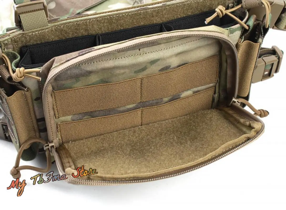 Zheng-aparejo de pecho táctico estilo estratégico D3CRM 2,0, banda de vientre colgante para el pecho, sistema Molle MK3 para exteriores - imagen 5