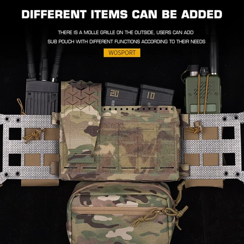 Accesorios tácticos Airsoft del chasis II de la expansión del aparejo de pecho Molle MK4 - imagen 5