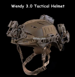 Casco táctico Wendy 3.0 FAST ultraligero para airsoft