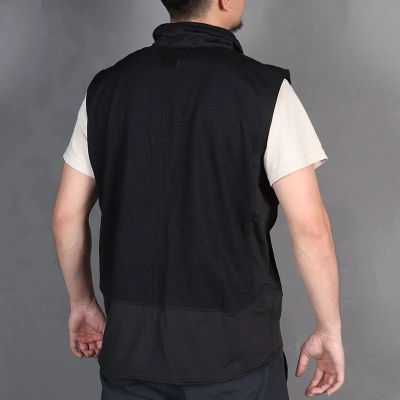 Emersongear-Chaleco táctico de lana de maíz BK, cálido, combate, deportes de senderismo, ciclismo al aire libre, caza, Airsoft, desplazamientos, Camping, diario - imagen 4