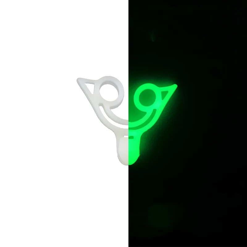 Hebilla luminosa con gancho de plástico, cinturón de liberación para exteriores, para acampar, senderismo, bolsa deportiva, accesorio de expansión luminosa Paracord - imagen 3