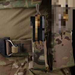 Mango elástico y Molle Staps, bolsa mágica individual de 9MM para cinturón, portador de placa, accesorios de caza
