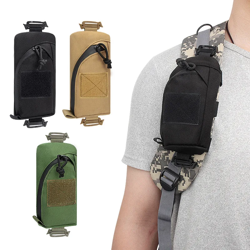 Bolsa edc de emergencia para exteriores, riñonera táctica Molle, paquete de teléfono, deportes, escalada, accesorios para correr, herramientas, bolsas de caza - imagen 2
