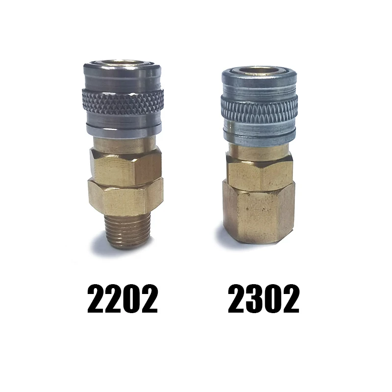Neue Foster Schnellkupplung Edelstahl Stecker 22-2 Oder 23-2 Innengewinde Kupplung 2202 Oder 2302 (1/8 Npt gewinde) - imagen 2