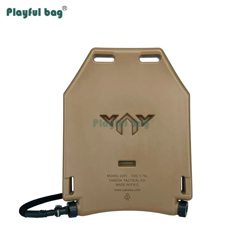 Chaleco táctico de hidratación de 1,75 l, placa de inserción de botella de agua de PE, protección de ventiladores militares, panel de agua, placa interior AVA81 - imagen 4