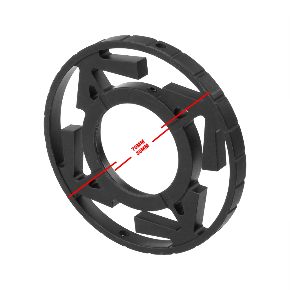 Marcool-mira para Airsoft con rueda lateral grande, accesorios para pistolas de aire de caza tácticas, mira óptica, mira para Rifle - imagen 3