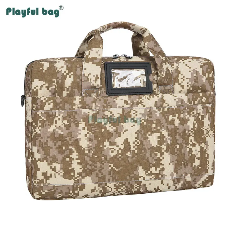 Bolso de camuflaje para hombre, bolsa de mensajero para ordenador portátil, equipo táctico para ventiladores del ejército, AVA173 - imagen 2