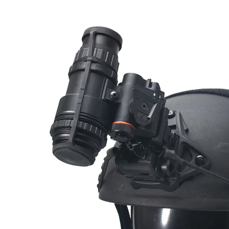PVS18 1: 1 versión de Metal Real gafas de visión nocturna NVG simuladas modelo BK para caza + soporte NVG de plástico L4G24 - imagen 5