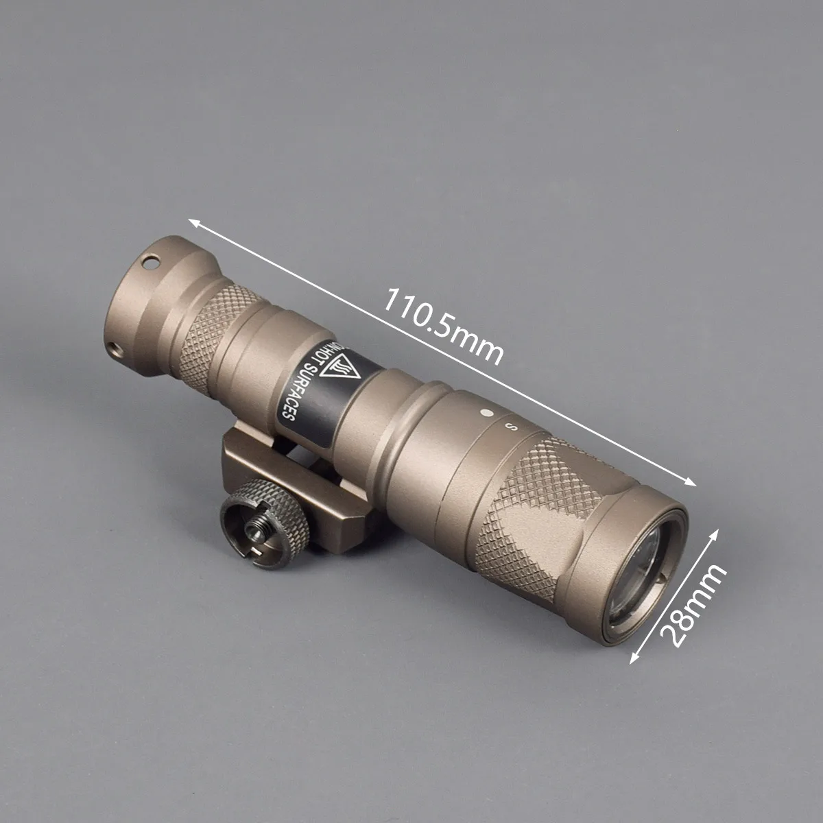 Linterna táctica SureFire M300 V IR para riel de montaje militar - imagen 4