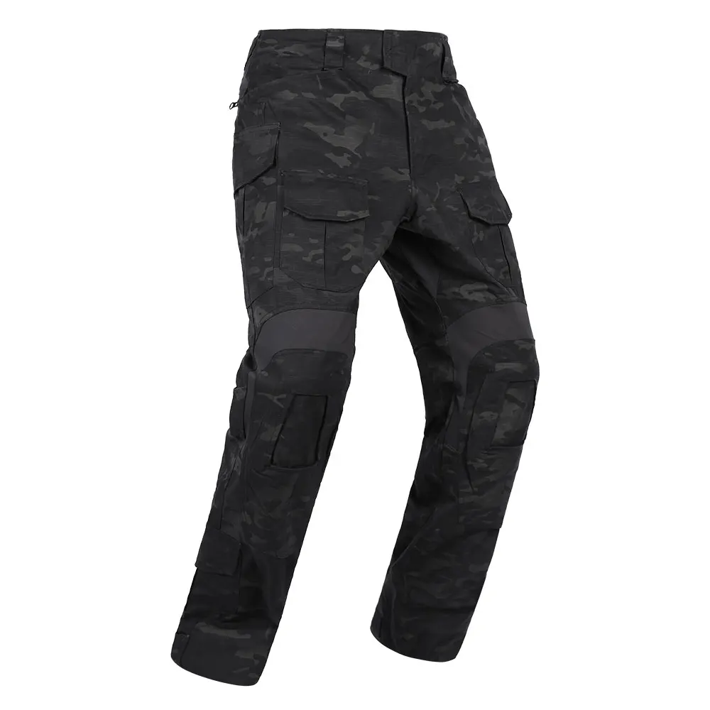 Emersongear G3 pantalones tácticos extendidos para hombre, pantalones Cargo de servicio, caza, senderismo, entrenamiento de combate, Airsoft, nailon, versión larga MCBK - imagen 3