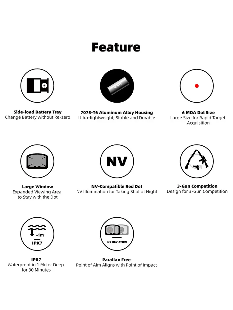 Preventa de nuevo producto Vector 2007 Frenzy 1x24x29 GenII 6MOA Red Dot - imagen 3