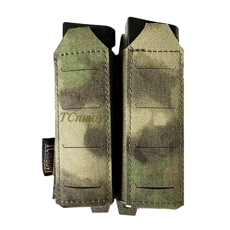 Chaleco táctico MOLLE de corte láser, bolsa individual, doble, triple, kit de herramientas para exteriores, 556 - imagen 3