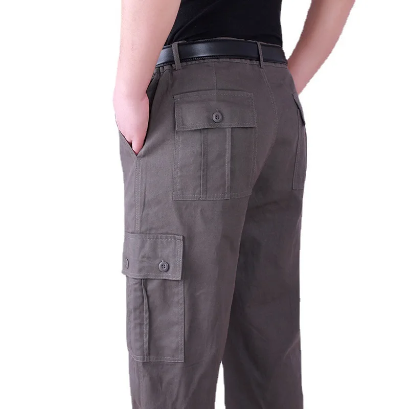 Monos tácticos impermeables para hombre, pantalones militares del Ejército, informales, transpirables, de secado rápido, para verano - imagen 4